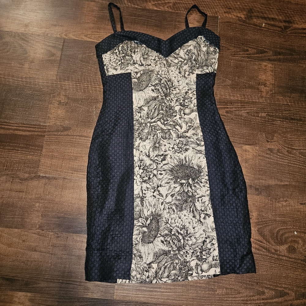 Annelore Patterned Linen Dress